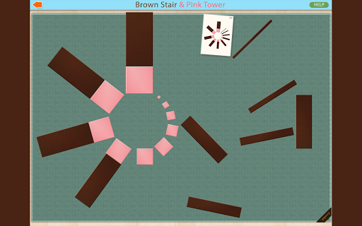 Montessori Pink Tower and Brow Screen 3