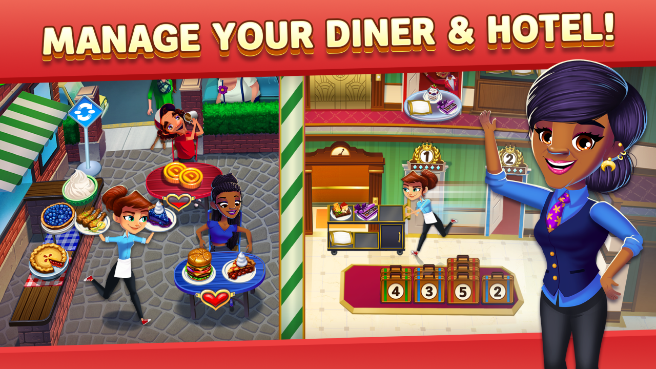 Diner DASH Adventures - Cook Fast & Beat the Clock (Mod 