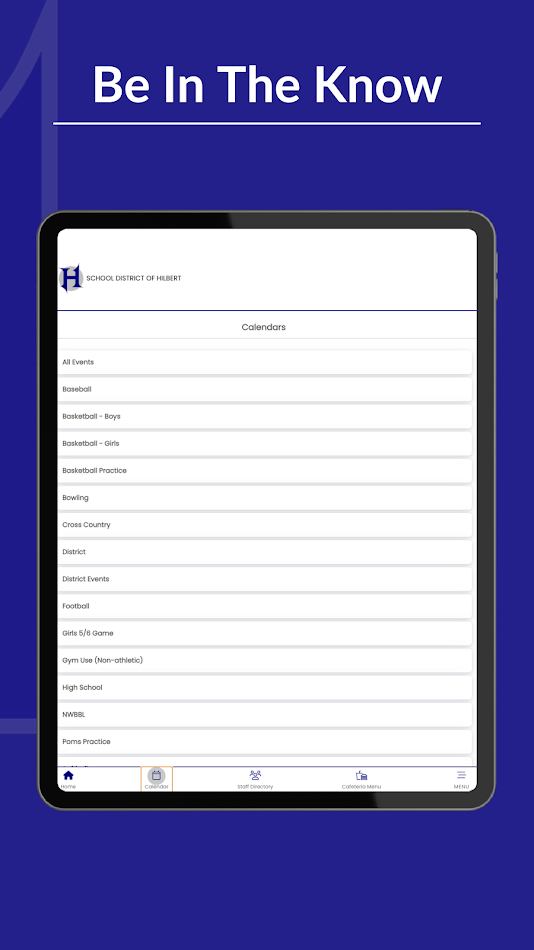 #9. School District of Hilbert (Android) By: 4Schools