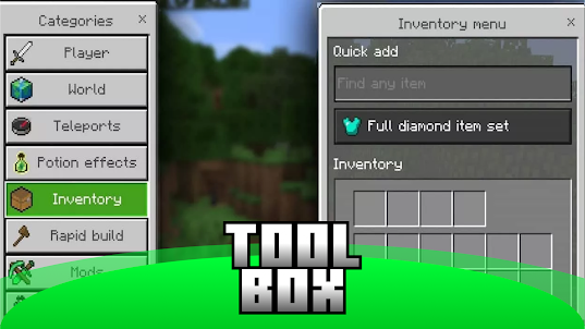 Toolbox for minecraft