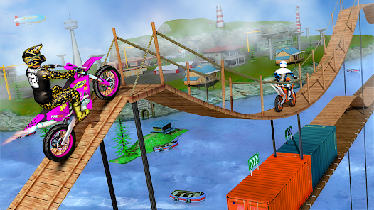 Jogos de Moto - Corrida Selvagem de Motos (Bike Game : Bike Stunt Games)