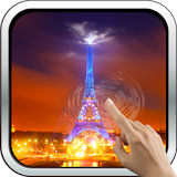 Night In Paris: Eiffel Tower Live Wallpaper icon