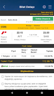 Ucuzabilet - Flight Tickets Varies with device APK screenshots 7