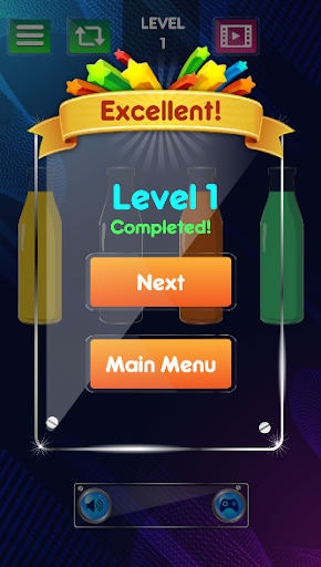 Android application Water Color Sort -Puzzle Game screenshort
