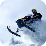 Extreme. Snow race. Wallpapers icon