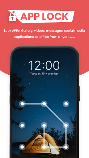 App Lock: Pin,Pattern & Finger Screen 3