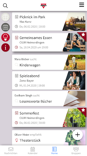 Android application CVJM Heimerdingen screenshort