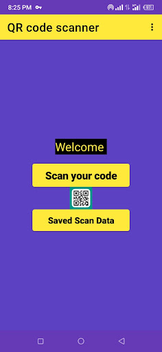 Android application QR & barcode Scanner 2024 screenshort