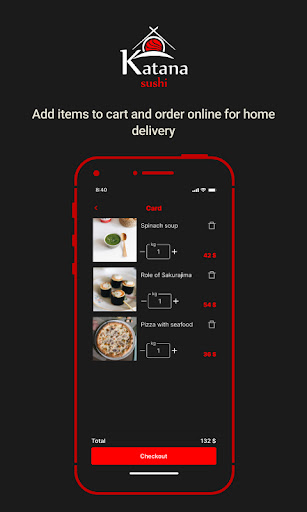 Katana sushi Screen 3