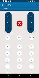 Captura 4 Sony Universal Remote Control android