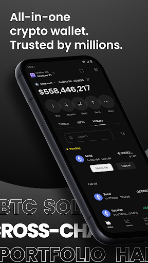 Android application OneKey: Blockchain DeFi Wallet screenshort