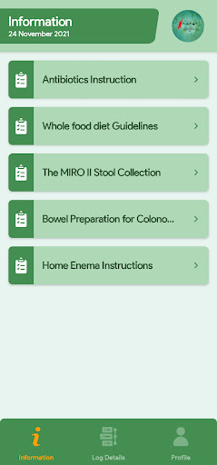 Android application Miro Dev screenshort