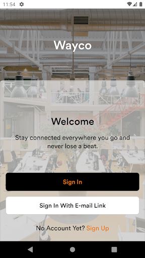 Android application Wayco screenshort