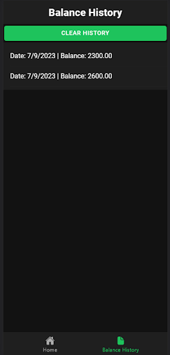 Money Manager Screen 3
