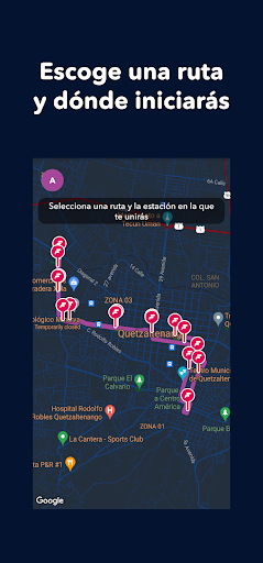Android application Ferry Driver screenshort