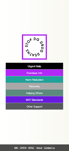 Android application Stop DG Drugs Deaths screenshort