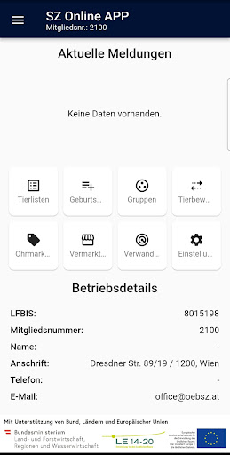 Android application SZOnline-App screenshort