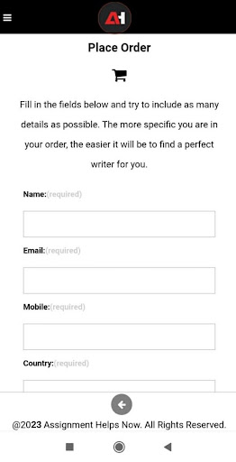 Assignment Help Now Screen 3