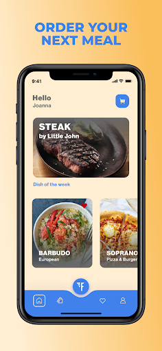 Android application Foodelise screenshort