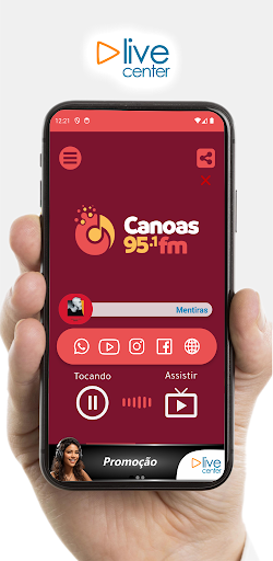 Android application Rádio Canoas FM screenshort