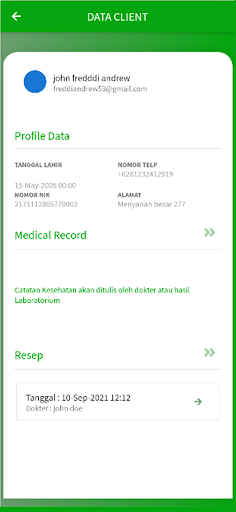 Android application Anugerah Spesialis App Dokter screenshort