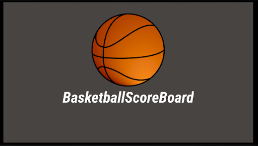Android application Basketball ScoreBoard screenshort