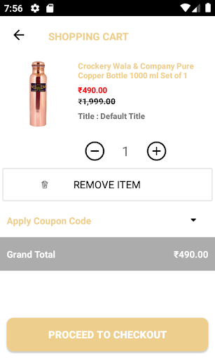 Crockery Wala & Company Screenshot 2 - AppWisp.com