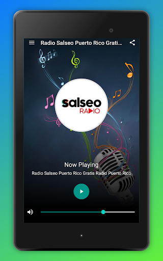 Salseo Radio App Puerto Rico Screenshot