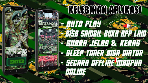 Android application Lagu TNI Yel Mars Hymne screenshort