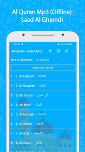Al Quran - Saad Al Ghamdi MP3 