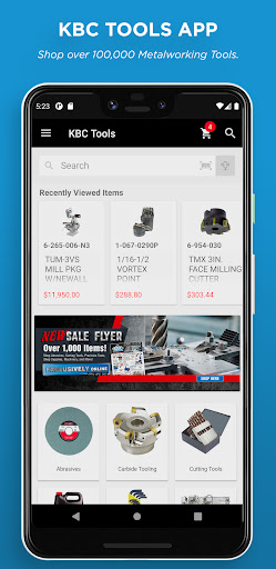 Android application KBC Tools & Machinery, LLC screenshort