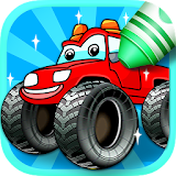 Kids ColorBook: Monster Trucks icon
