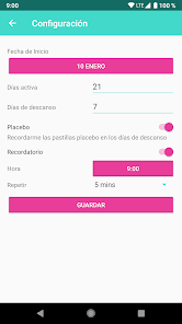 Imágen 2 Aviso Píldora Anticonceptiva android