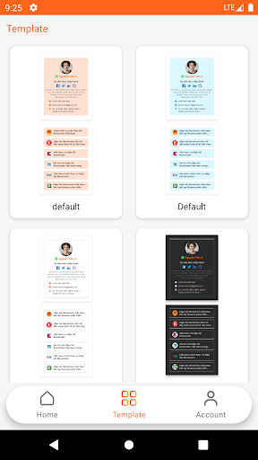 izCard Screen 2