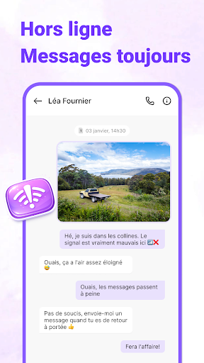 Messages : SMS Accueil screenshot 2