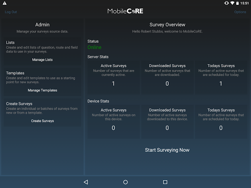 Android application MobileCoRE screenshort