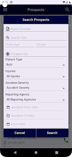 InjuryTrak Screen 3