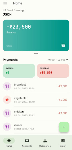 Android application Money Manager - Budget Tracker screenshort