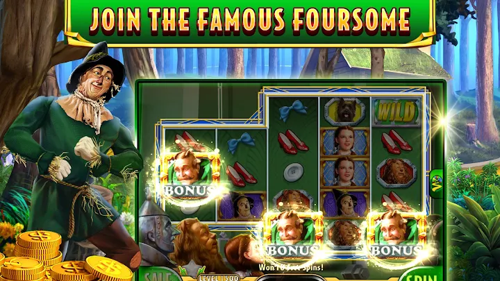 Tải Wizard of Oz Free Slots Casino (Mod Coins vô hạn) 206.0.3266