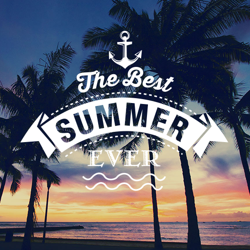 Beach Theme-Waikiki Sunset- logo