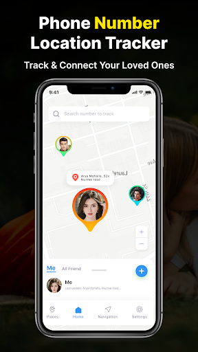 Android application Phone Tracker : Number Locator screenshort