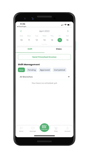 Android application MS Staff screenshort