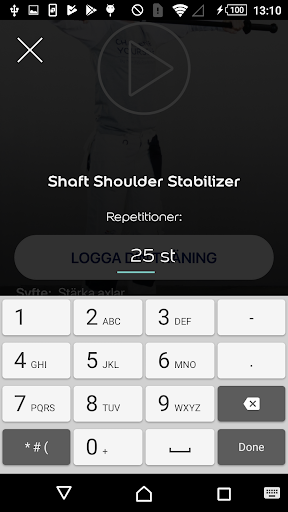 Android application Nordsjö Pro Activity screenshort