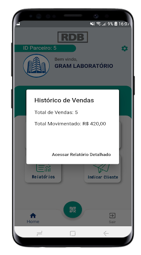 App Parceiro Nosso Cartão RDB Screen 3