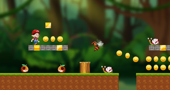 Super Bros Run: Jungle World 1.0.5 APK screenshots 1