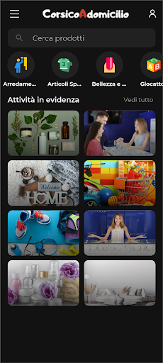 Android application Corsico a Domicilio screenshort