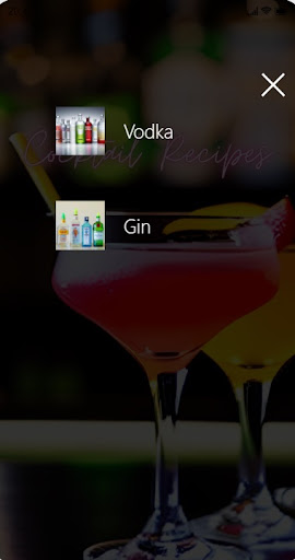 Cocktail Recipes Screen 2