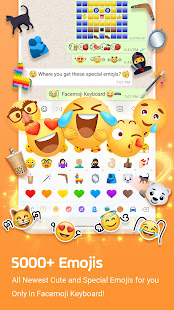 Facemoji Emoji Keyboard Pro  Screenshots 1