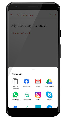 Gandhi Quotes - Daily Quotes Screen 3