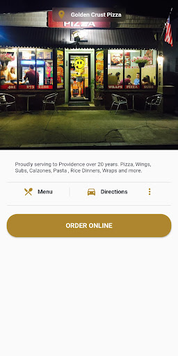Golden Crust Pizza Screen 2
